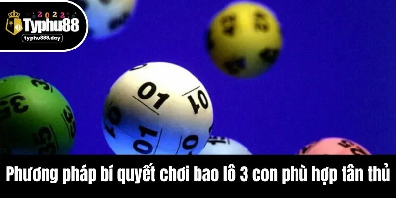 Phương pháp bí quyết chơi bao lô 3 con phù hợp tân thủ