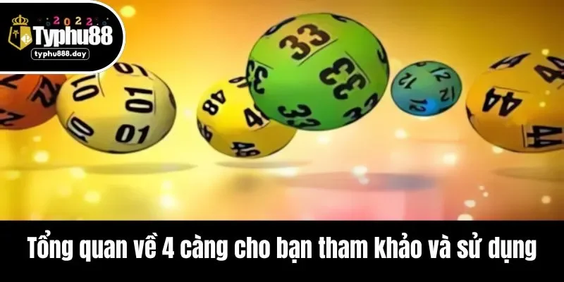 Tổng quan về 4 càng cho bạn tham khảo và sử dụng